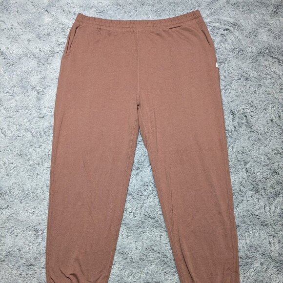 Vuori Boyfriend Sweatpant Jogger Pink Pants Terracotta Heather Size XL - Picture 2 of 7